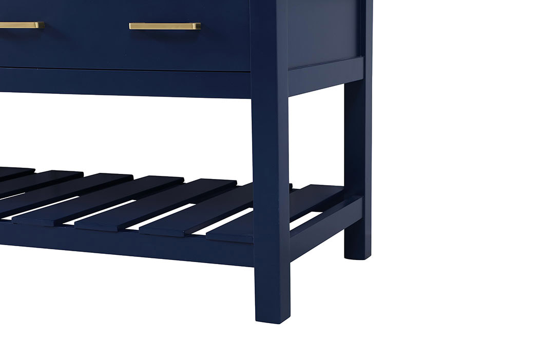 Elegant Bathroom Vanity - Blue (VF60172DBL)