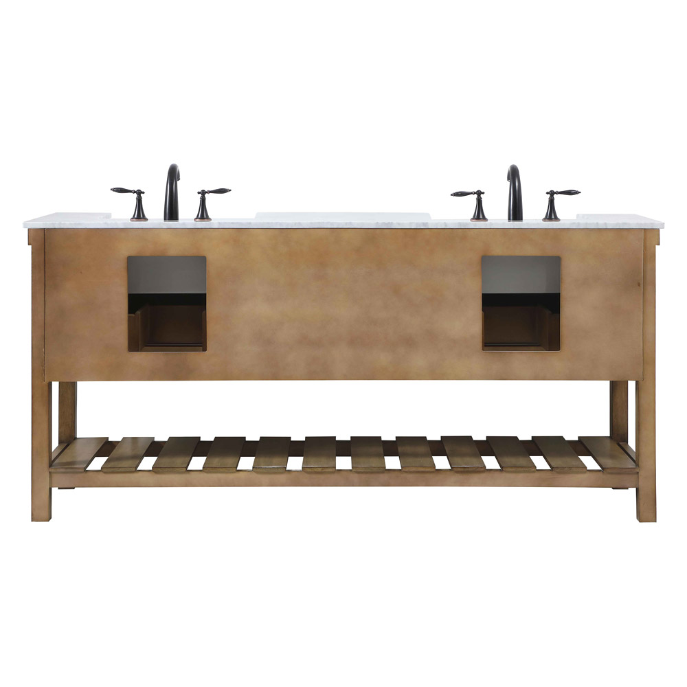 Elegant Bathroom Vanity - Driftwood (VF60172DDW)