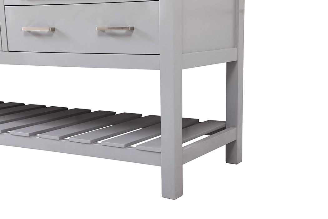 Elegant Bathroom Vanity - Gray (VF60172DGR)