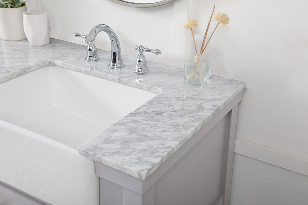 Elegant Bathroom Vanity - Gray (VF60172DGR)