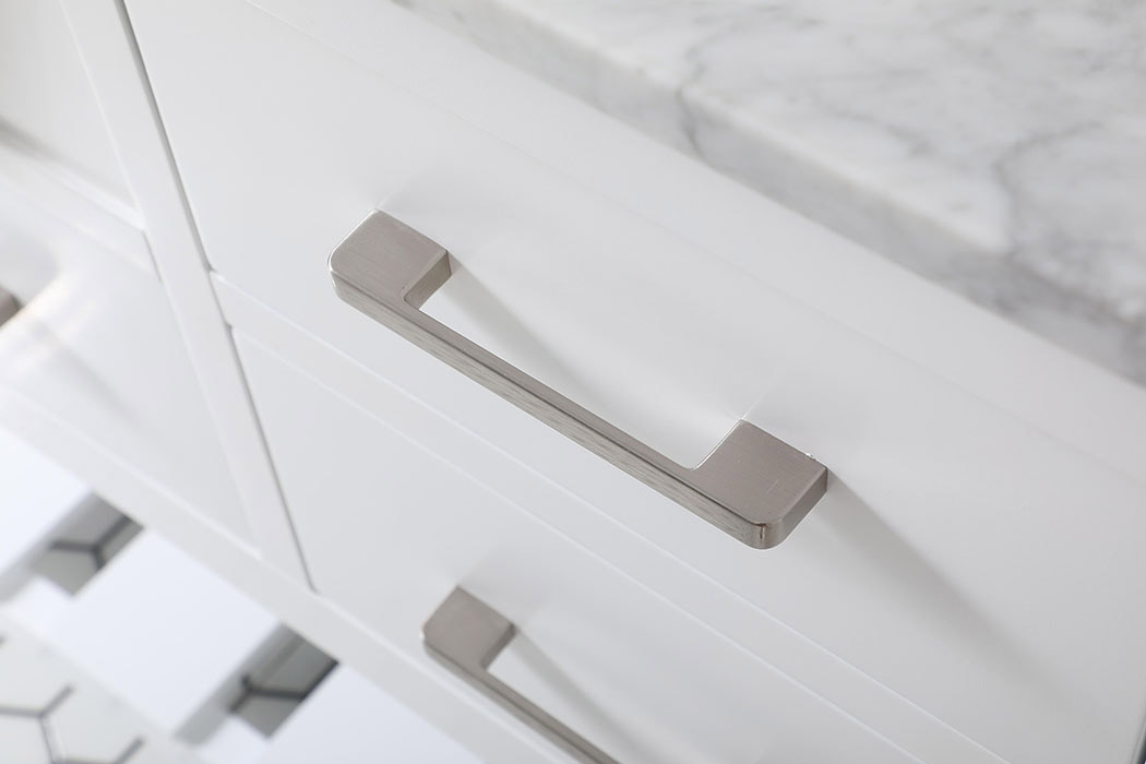 Elegant Bathroom Vanity - White (VF60172DWH)