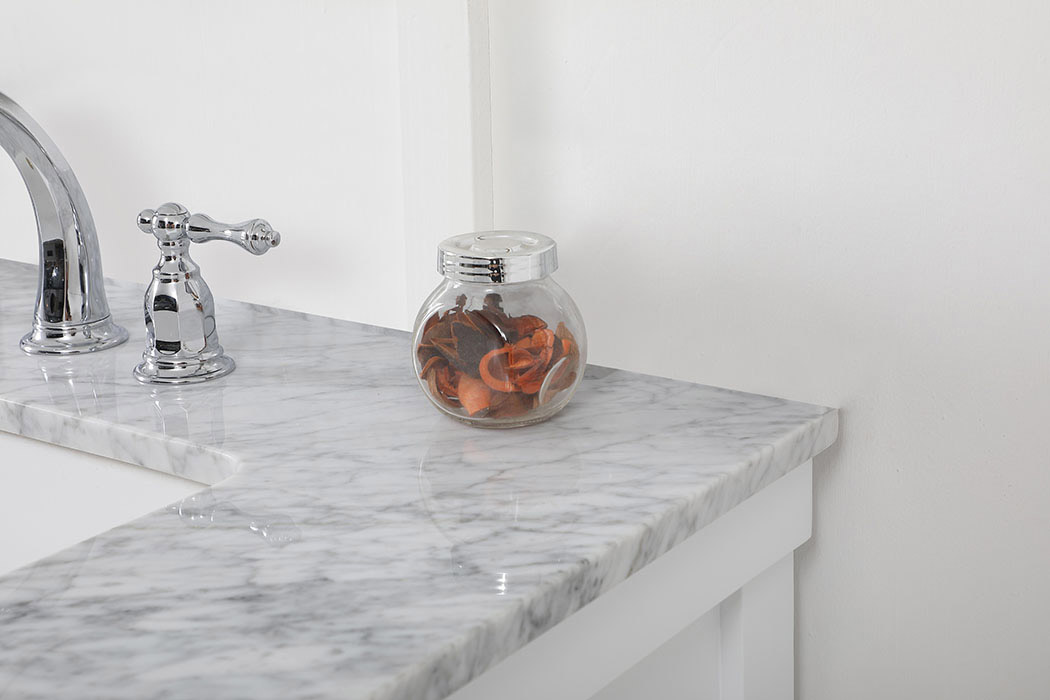 Elegant Bathroom Vanity - White (VF60172DWH)