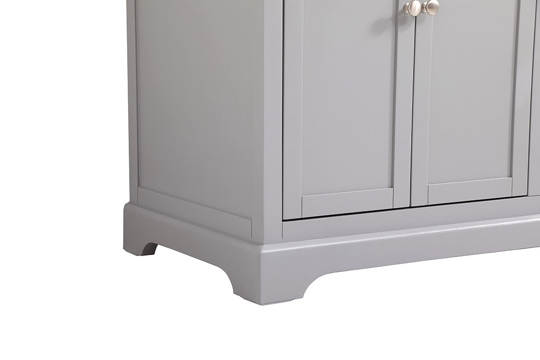 Elegant Bathroom Vanity - Gray (VF60236GR)
