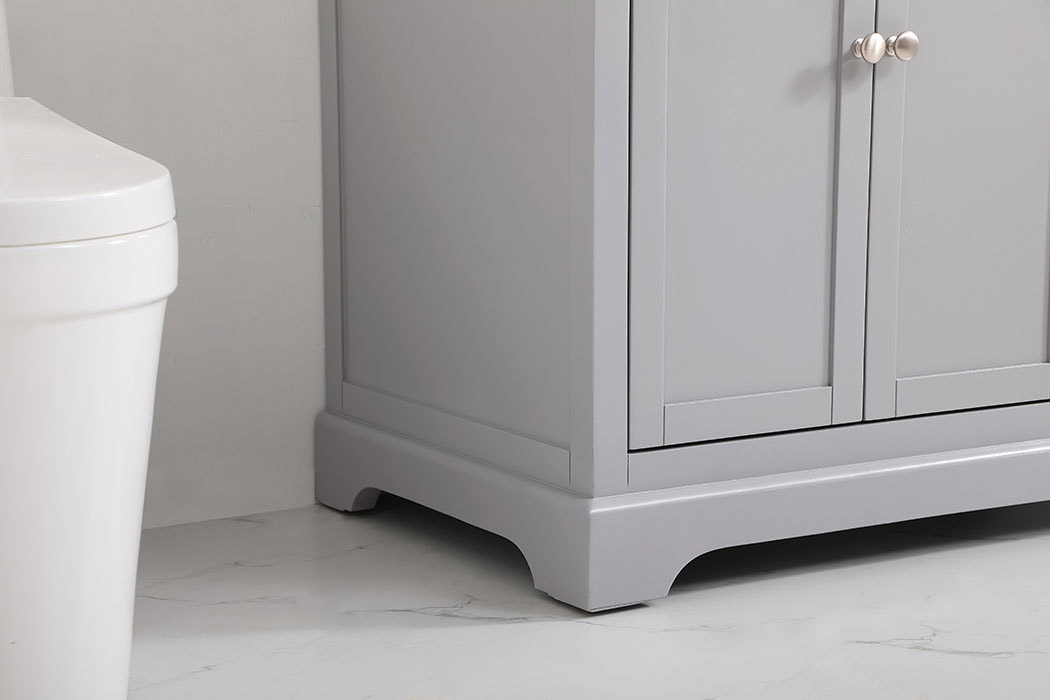 Elegant Bathroom Vanity - Gray (VF60236GR)