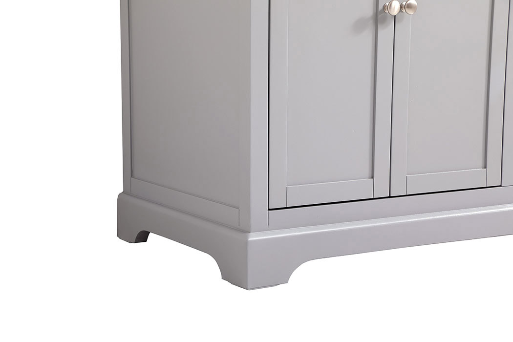 Elegant Bathroom Vanity - Gray (VF60236GR-BS)