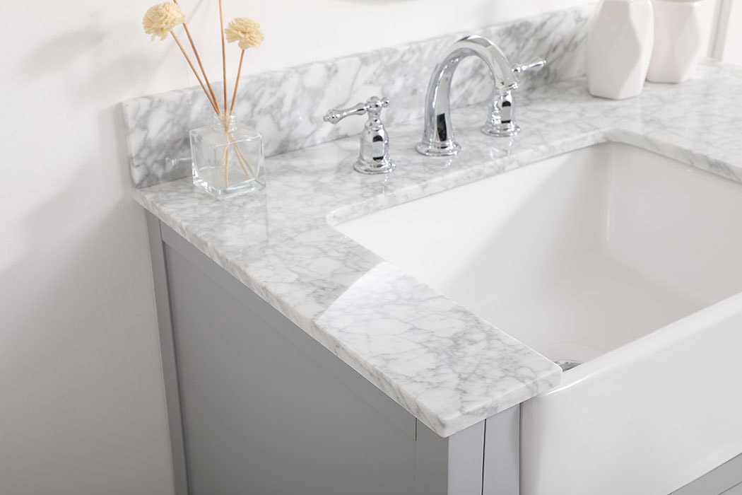 Elegant Bathroom Vanity - Gray (VF60236GR-BS)