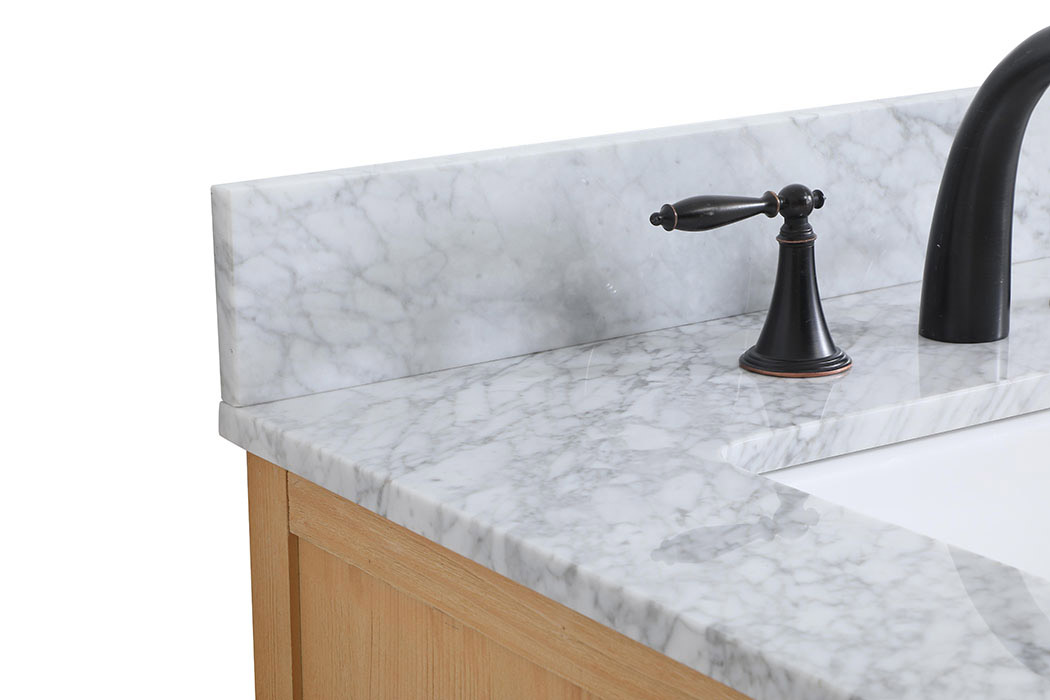 Elegant Bathroom Vanity - Natural Wood (VF60236NW-BS)