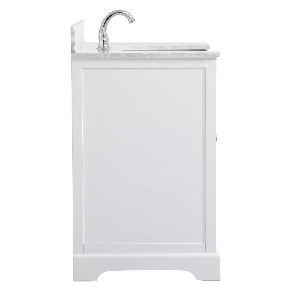 Elegant Bathroom Vanity - White (VF60236WH-BS)