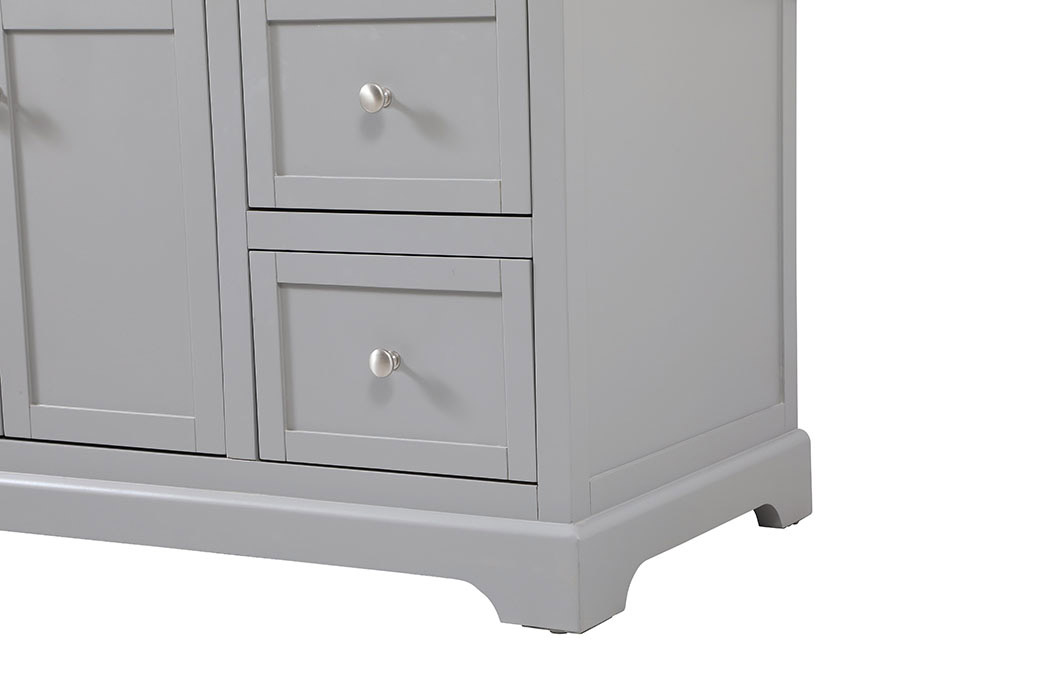 Elegant Bathroom Vanity - Gray (VF60242GR)
