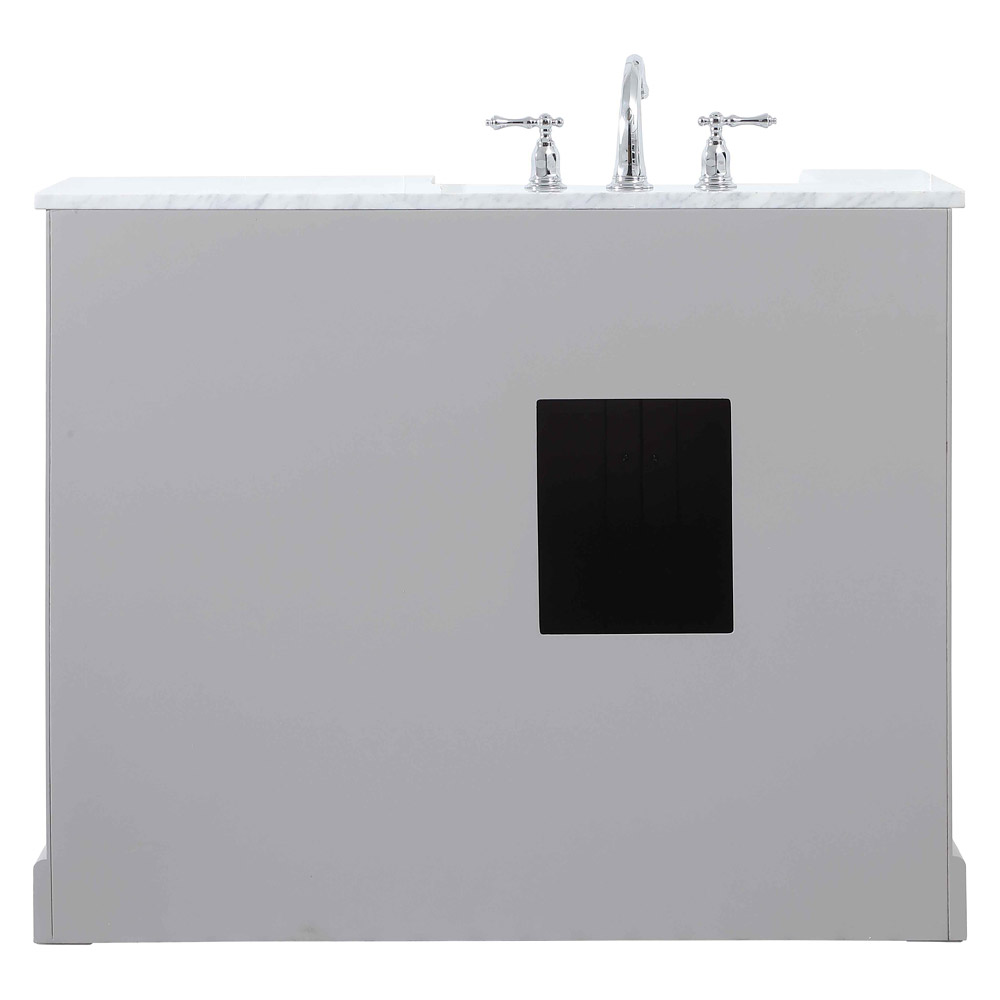 Elegant Bathroom Vanity - Gray (VF60242GR)