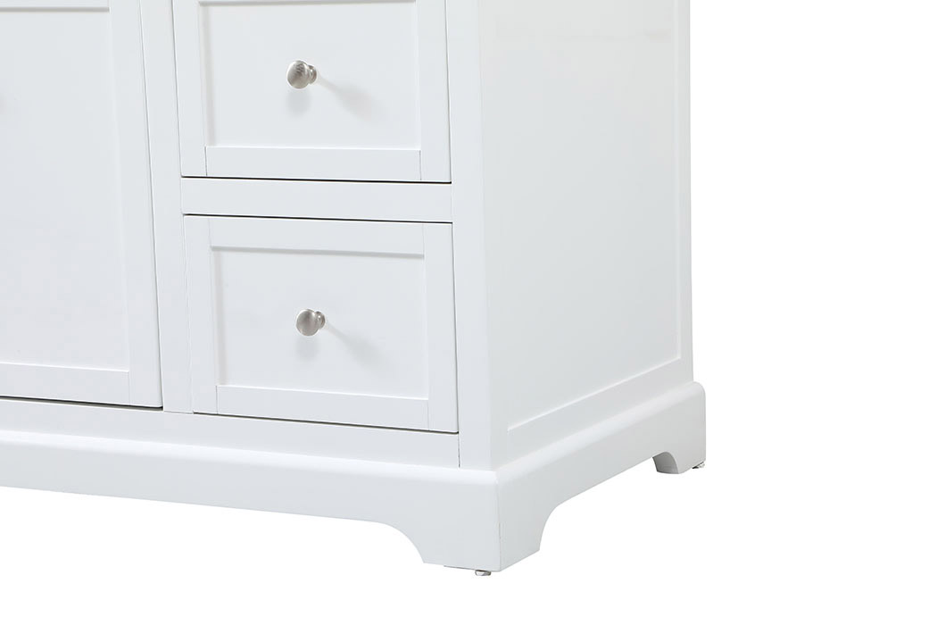 Elegant Bathroom Vanity - White (VF60242WH)