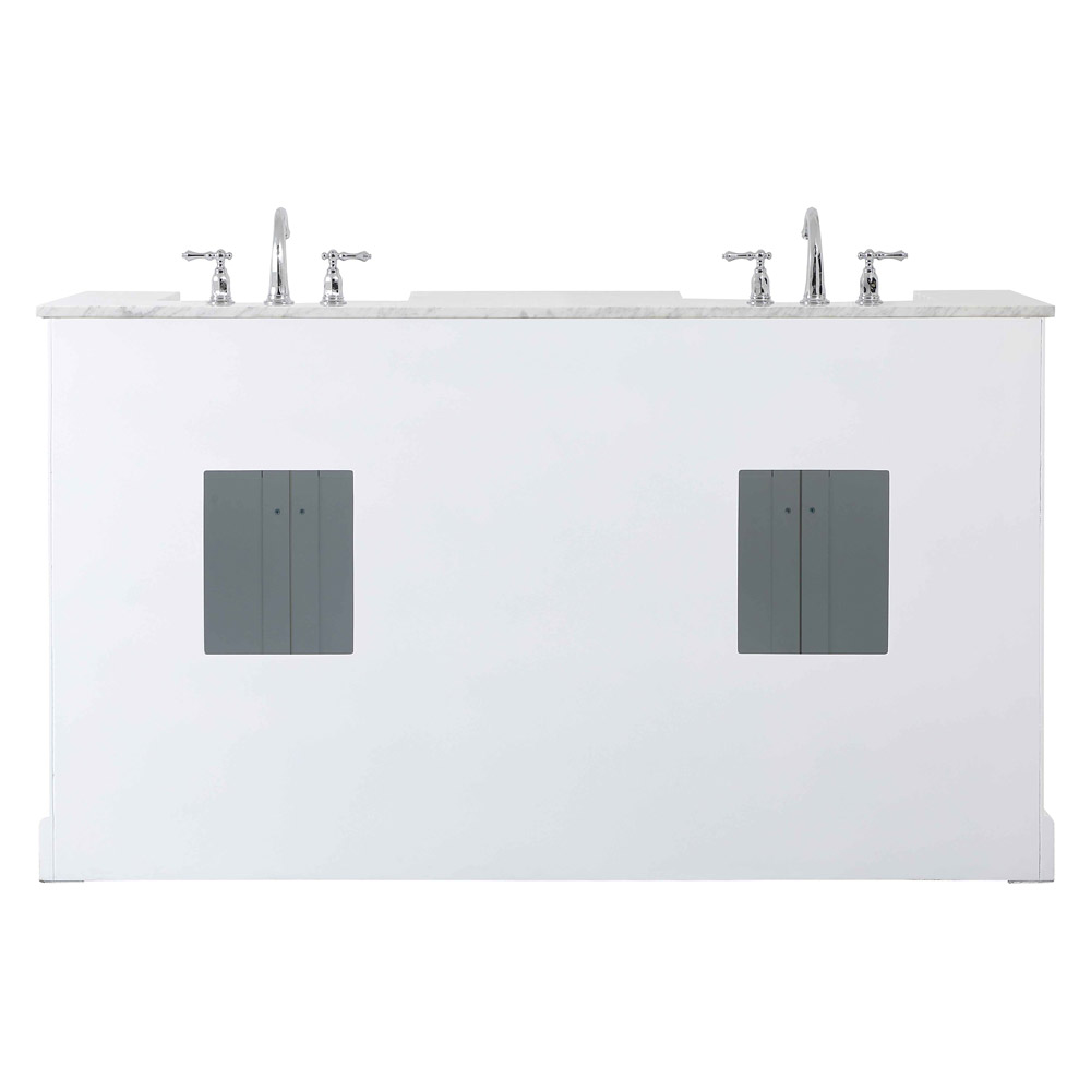 Elegant Bathroom Vanity - White (VF60260DWH)