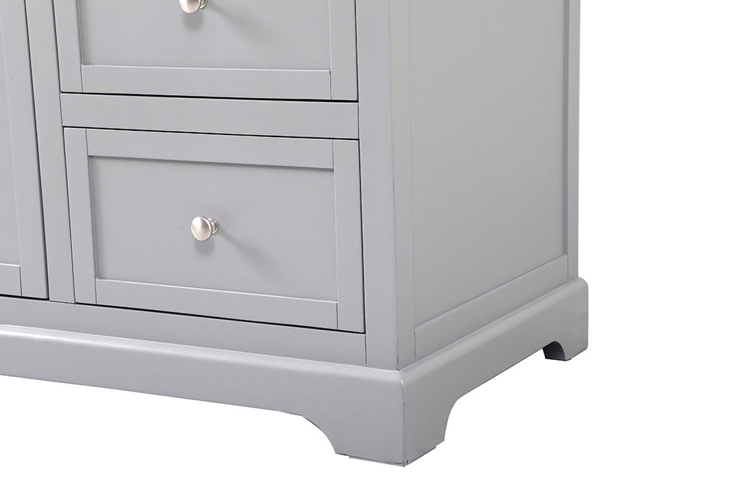 Elegant Bathroom Vanity - Gray (VF60260GR)