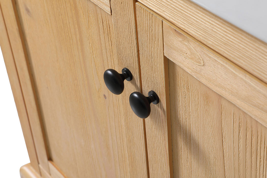 Elegant Bathroom Vanity - Natural Wood (VF60272DNW)
