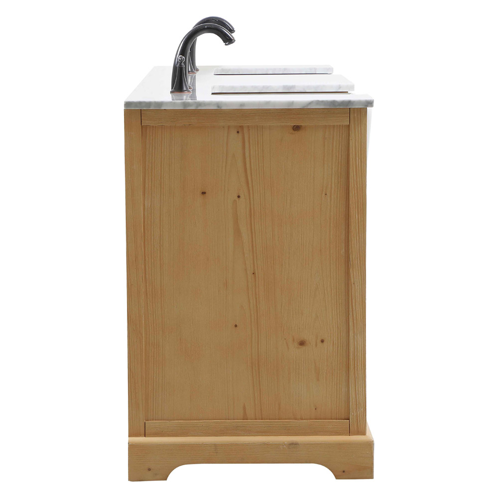 Elegant Bathroom Vanity - Natural Wood (VF60272DNW)