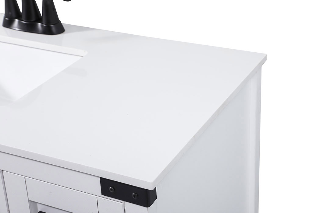 Elegant Bathroom Vanity - White (VF90232WH)