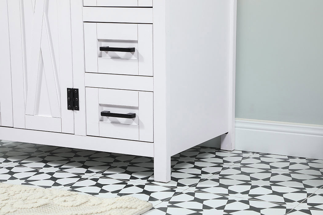 Elegant Bathroom Vanity - White (VF90232WH)