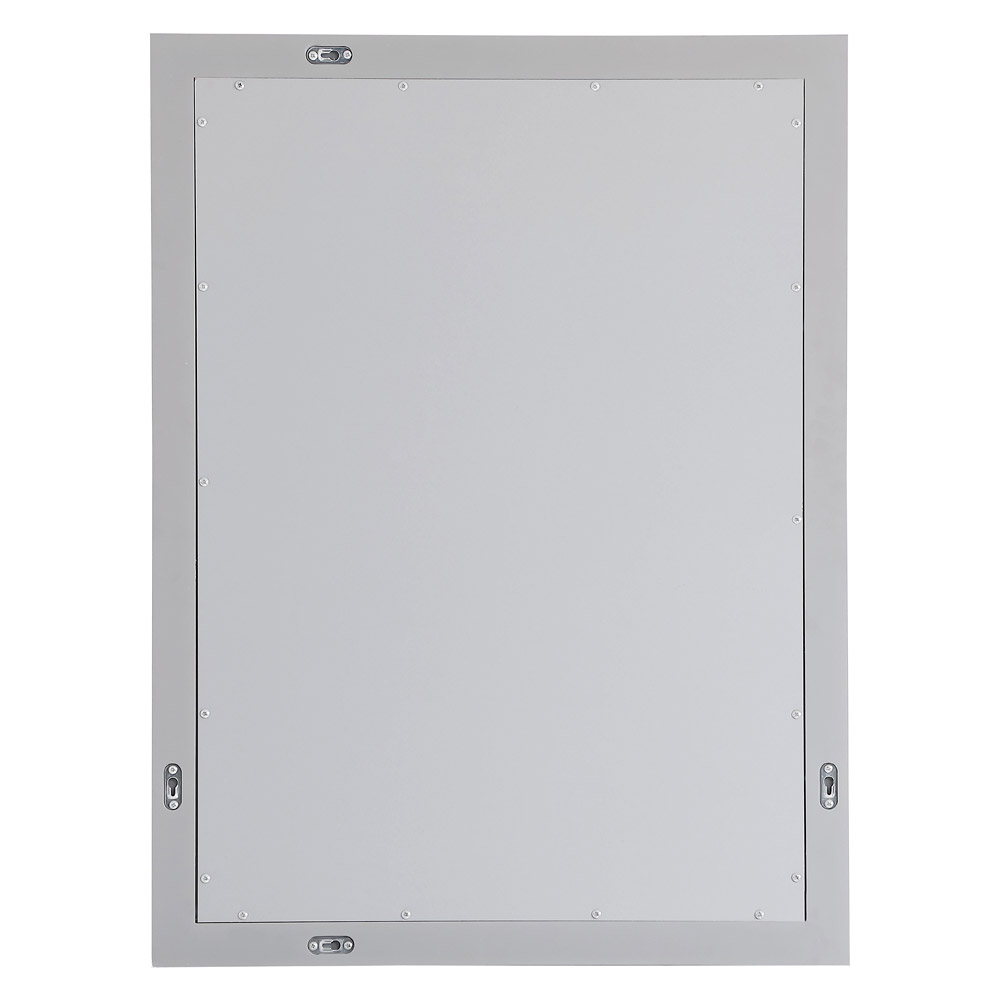 Elegant Wall Mirror - Gray, D 27", H 36" (VM22736GR)