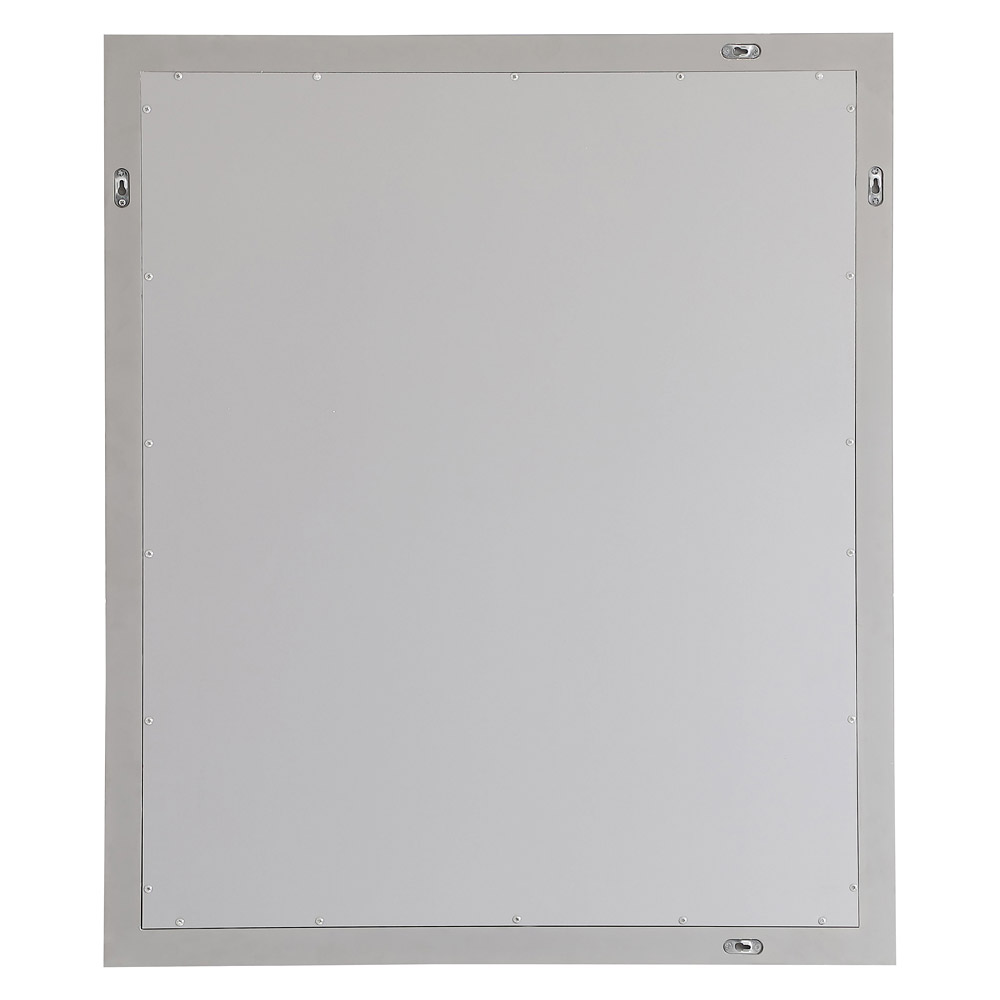 Elegant Wall Mirror - Gray, D 42", H 36" (VM24236GR)