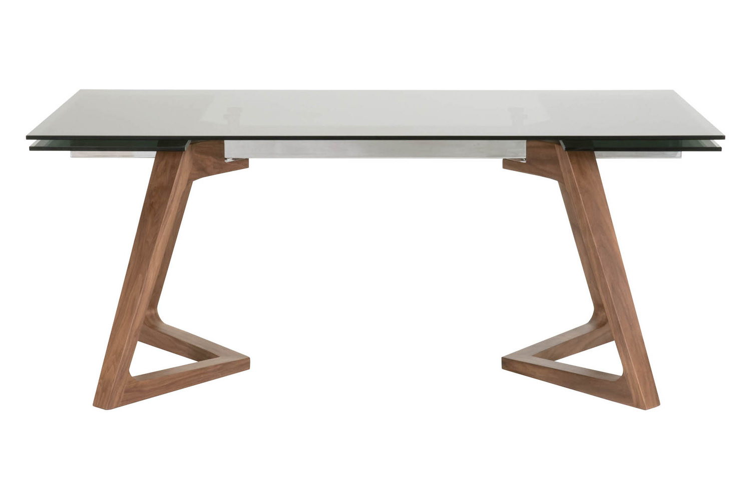 Essentials - Meridian Axel Extension Dining Table in Walnut
