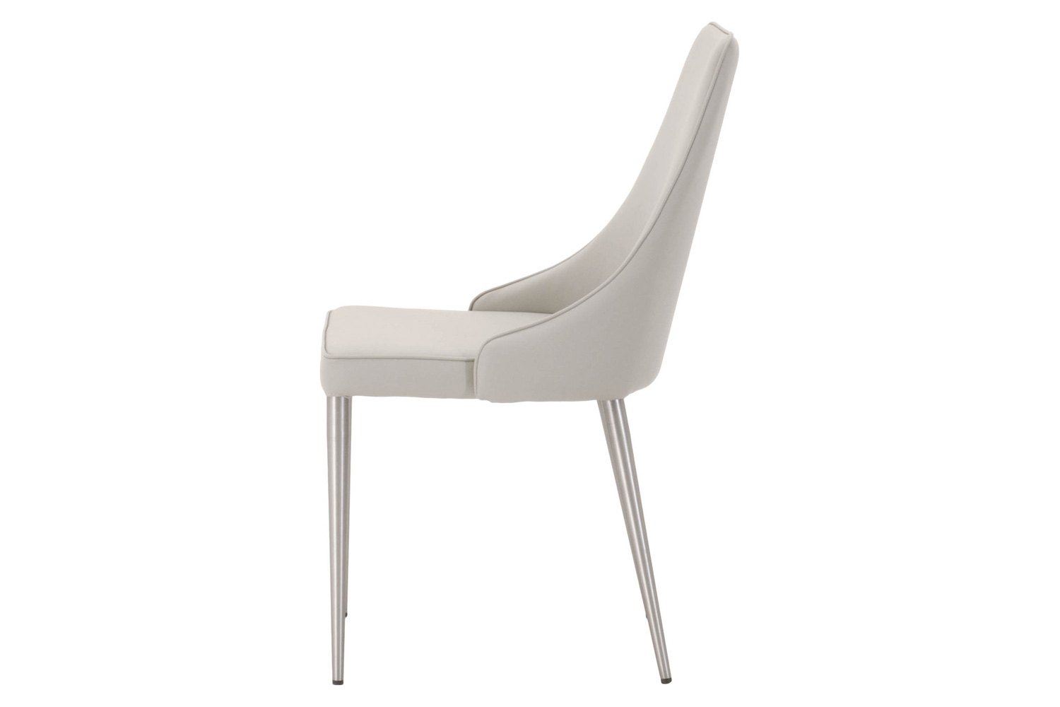 Essentials - Meridian Ivy Dining Chair, Set of 2 in Light Grey