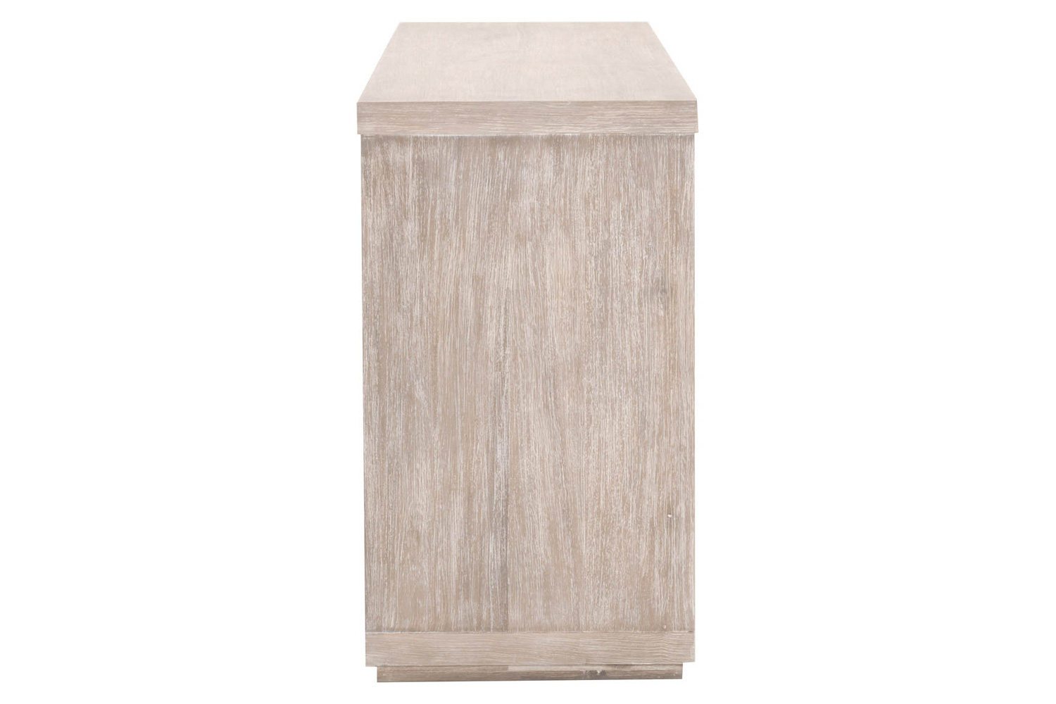 Essentials - Traditions Adler Media Sideboard in Natural Gray