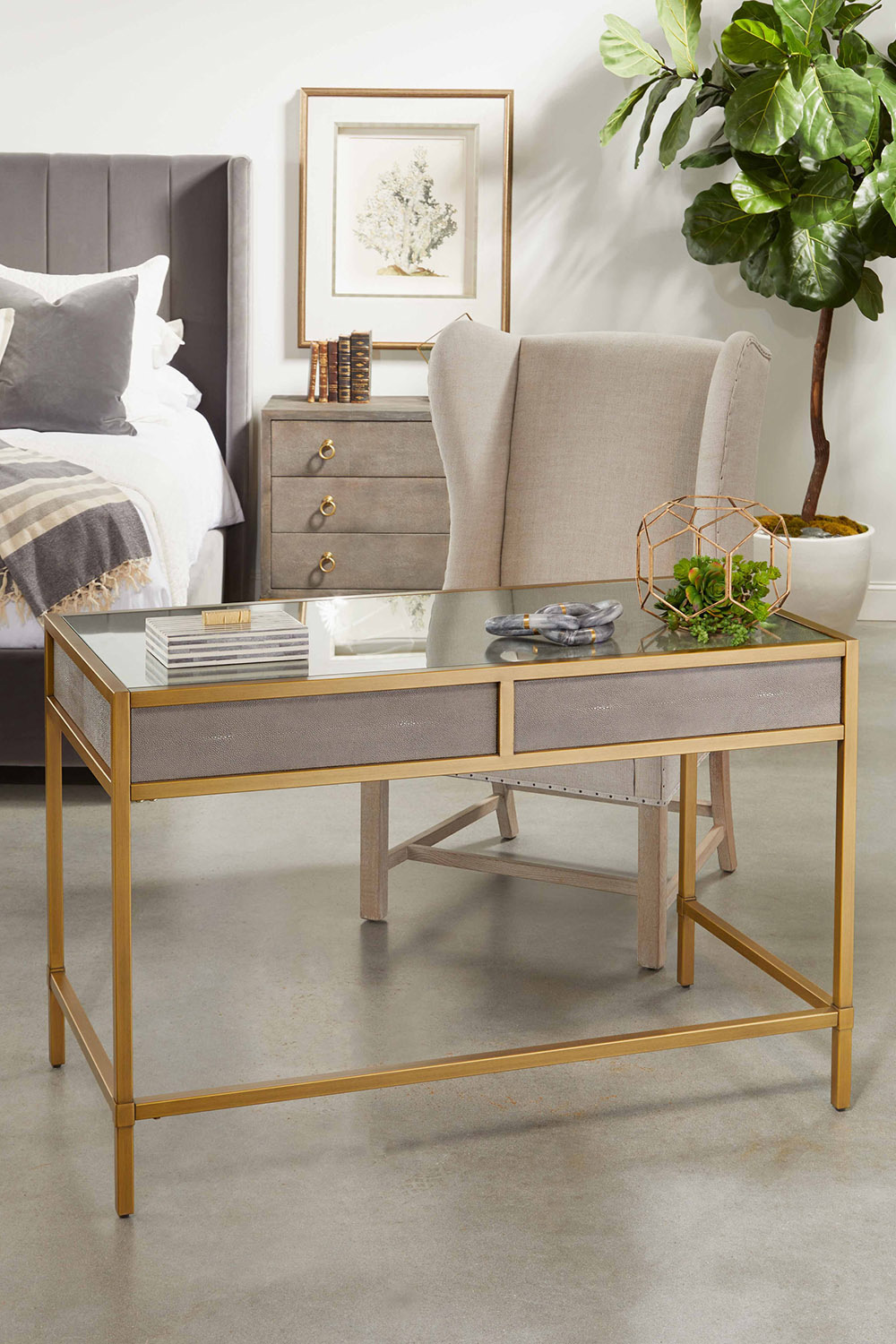 Essentials Chateau Arm Chair - Bisque