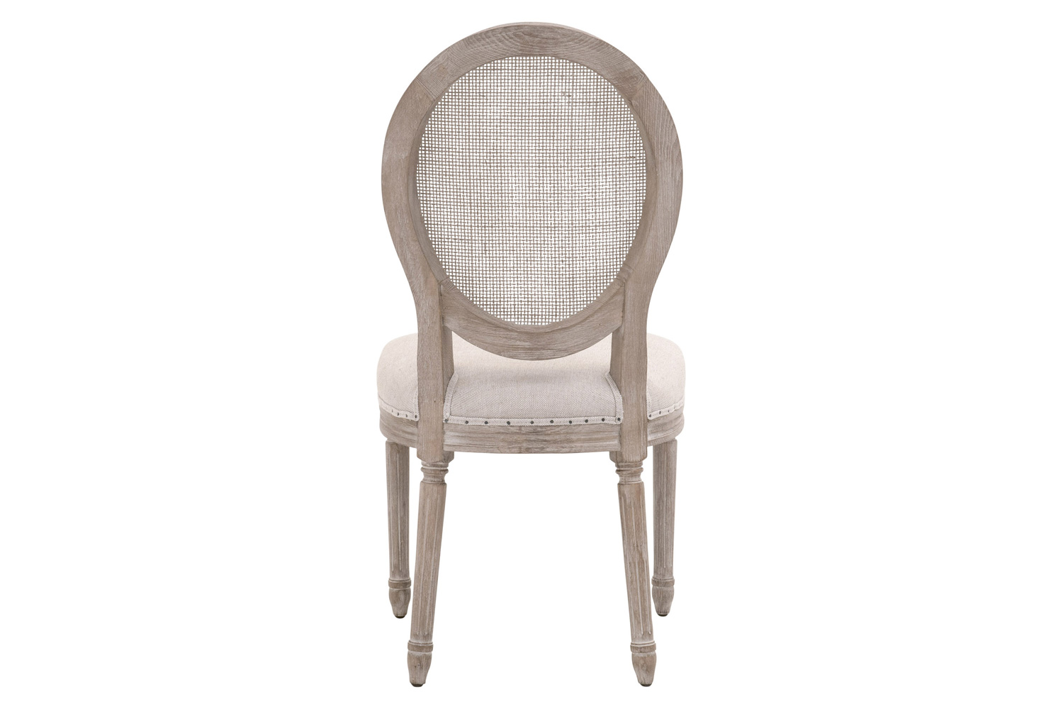 Essentials - Oliver Dining Chair, Set of 2 in Natural Gray Ash Bisque