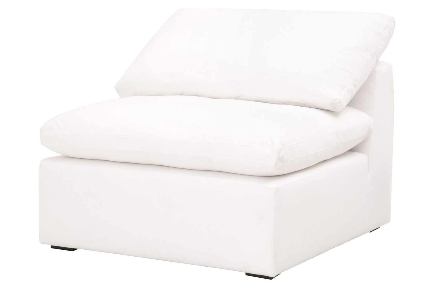 Essentials Sky Modular Armless Chair - Peyton Pearl