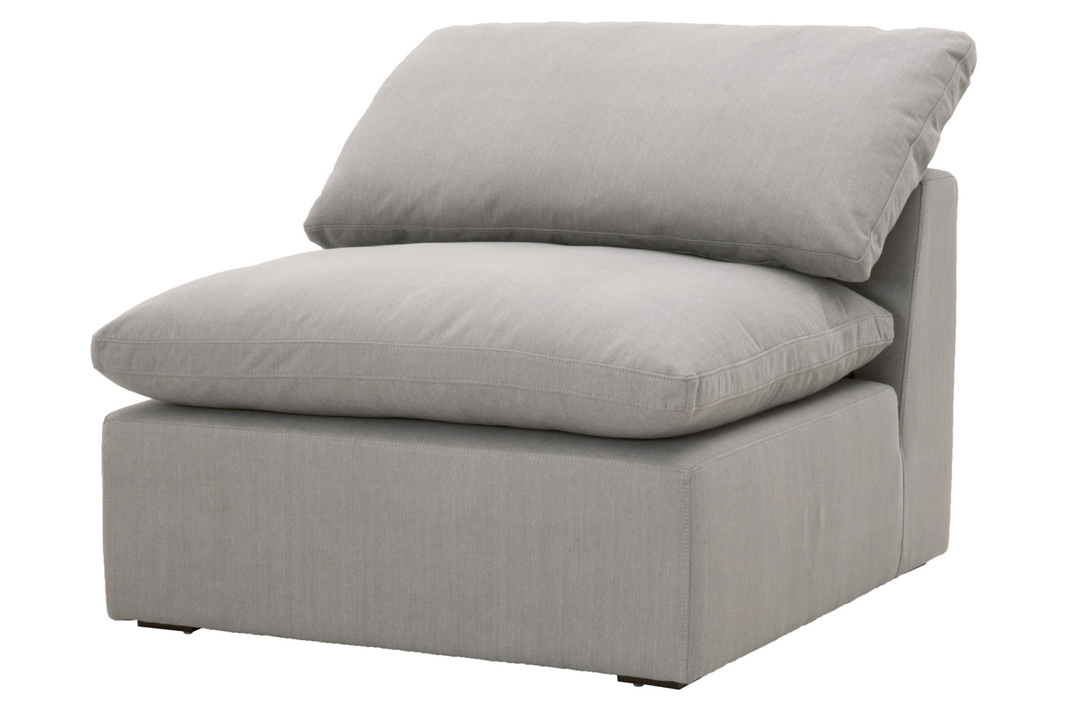 Essentials - Sky Modular Armless Chair