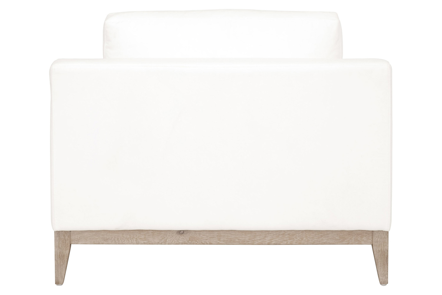 Essentials - Vienna Track Arm Sofa Chair in LiveSmart Peyton Pearl Natural Gray