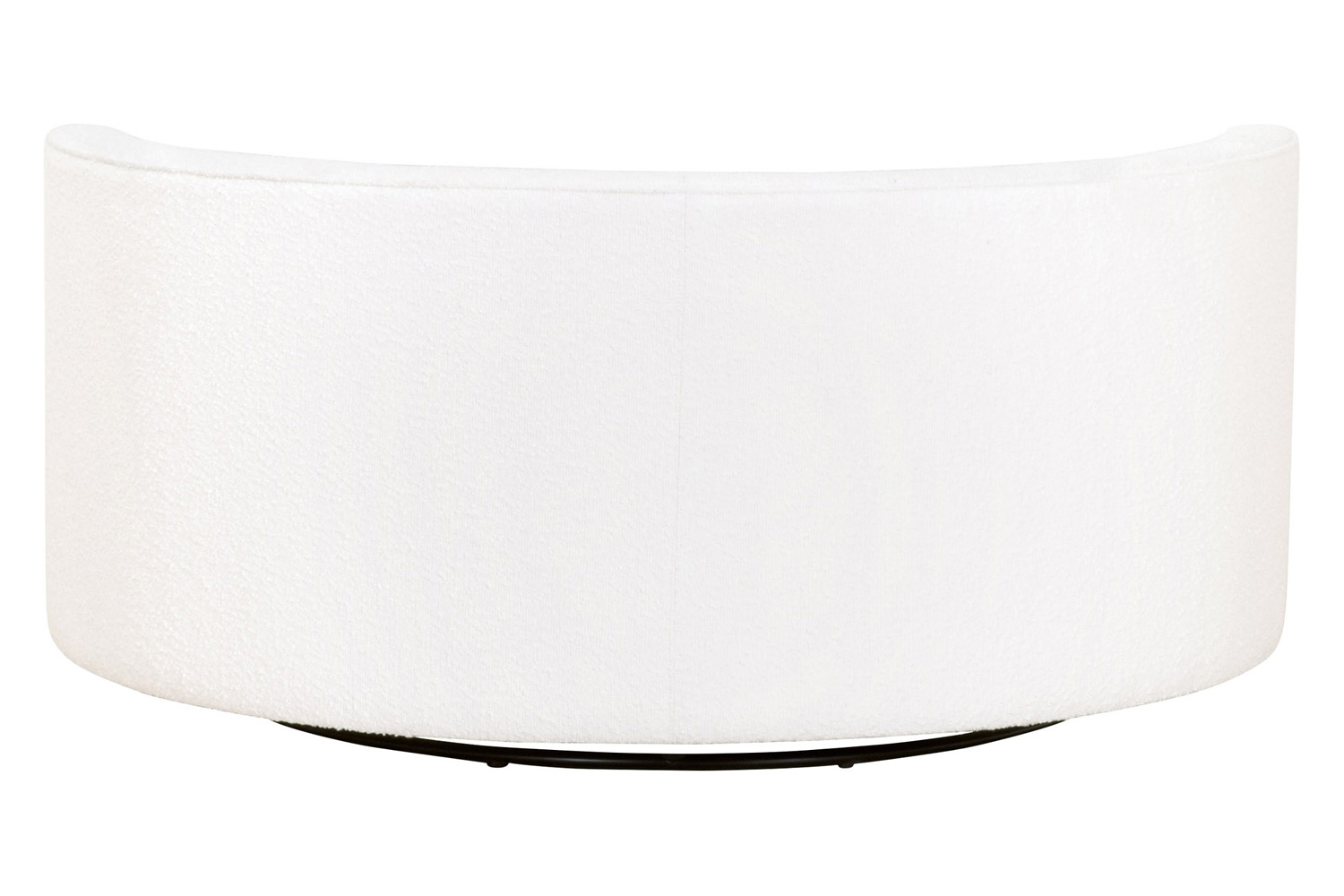 Essentials Lourne Grand Swivel Sofa Chair - Performance Boucle Snow