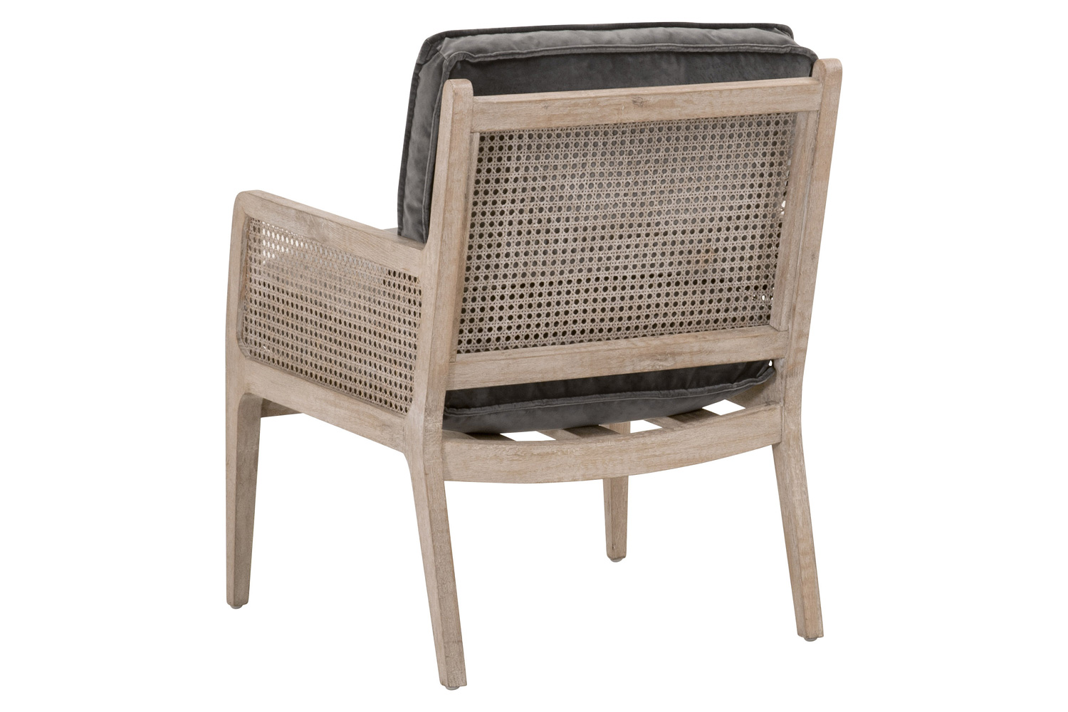 Essentials Leone Club Chair - Dark Dove Velvet