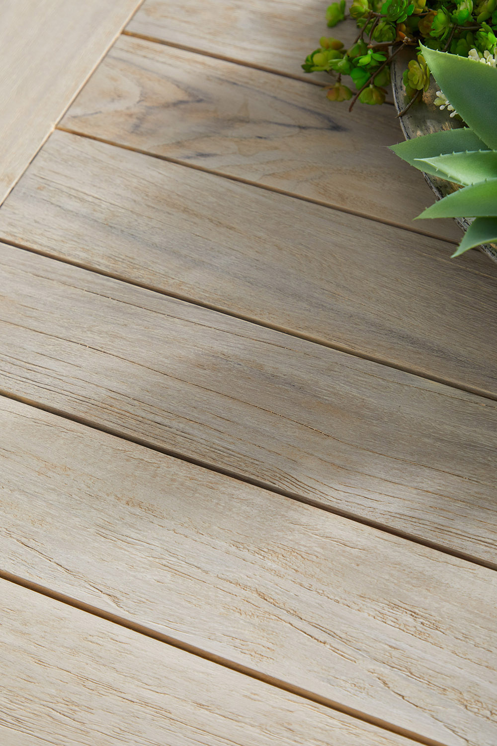 Essentials Woven Carmel Outdoor 42" Square Counter Table - Gray Teak