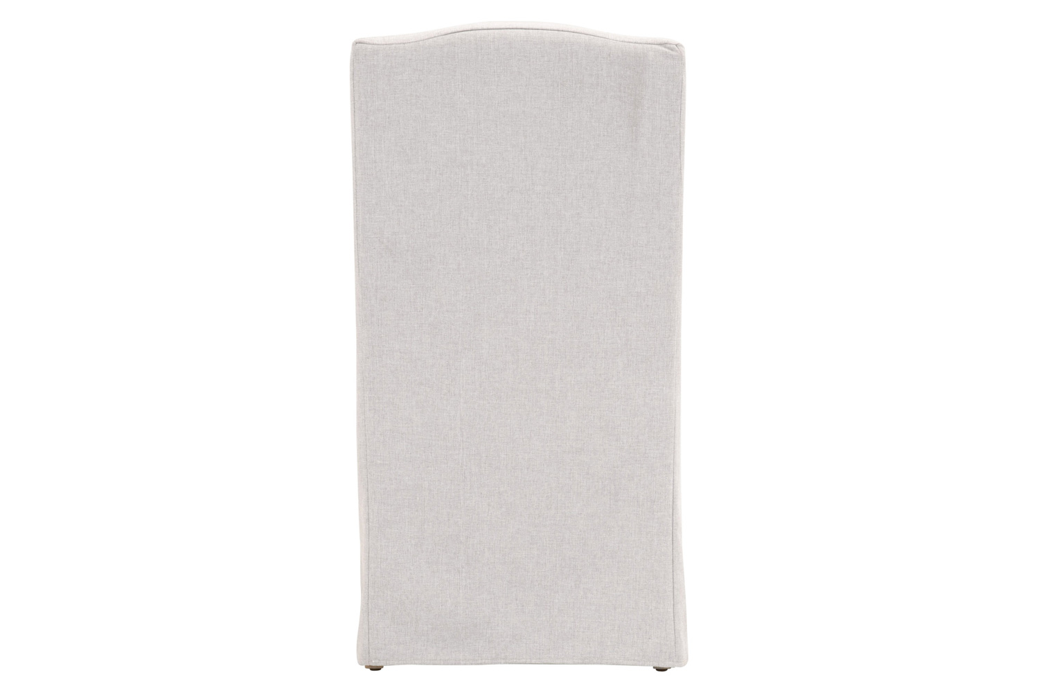 Essentials - Woven Adele Outdoor Slipcover Dining Chair in Blanca