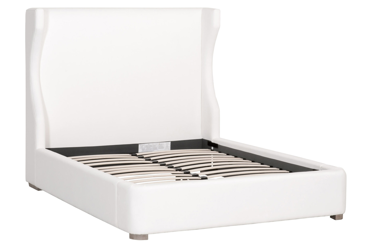 Essentials Balboa Standard King Bed - LiveSmart Peyton Pearl and Natural Gray