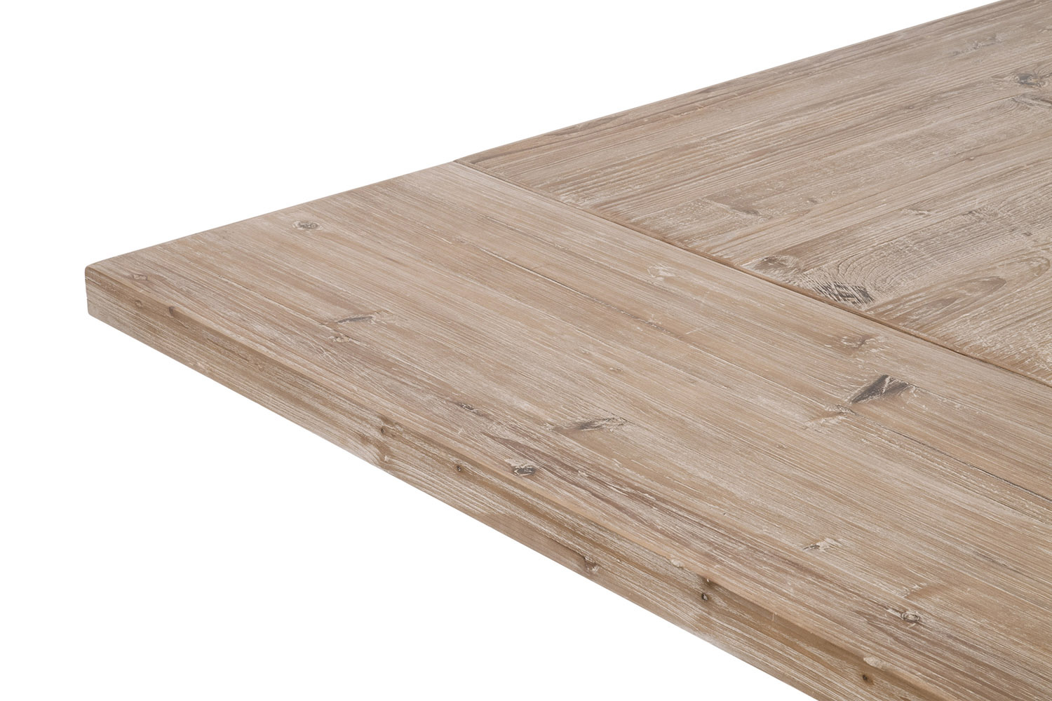 Essentials - Bella Antique Hayes Extension Dining Table in Smoke Gray Pine