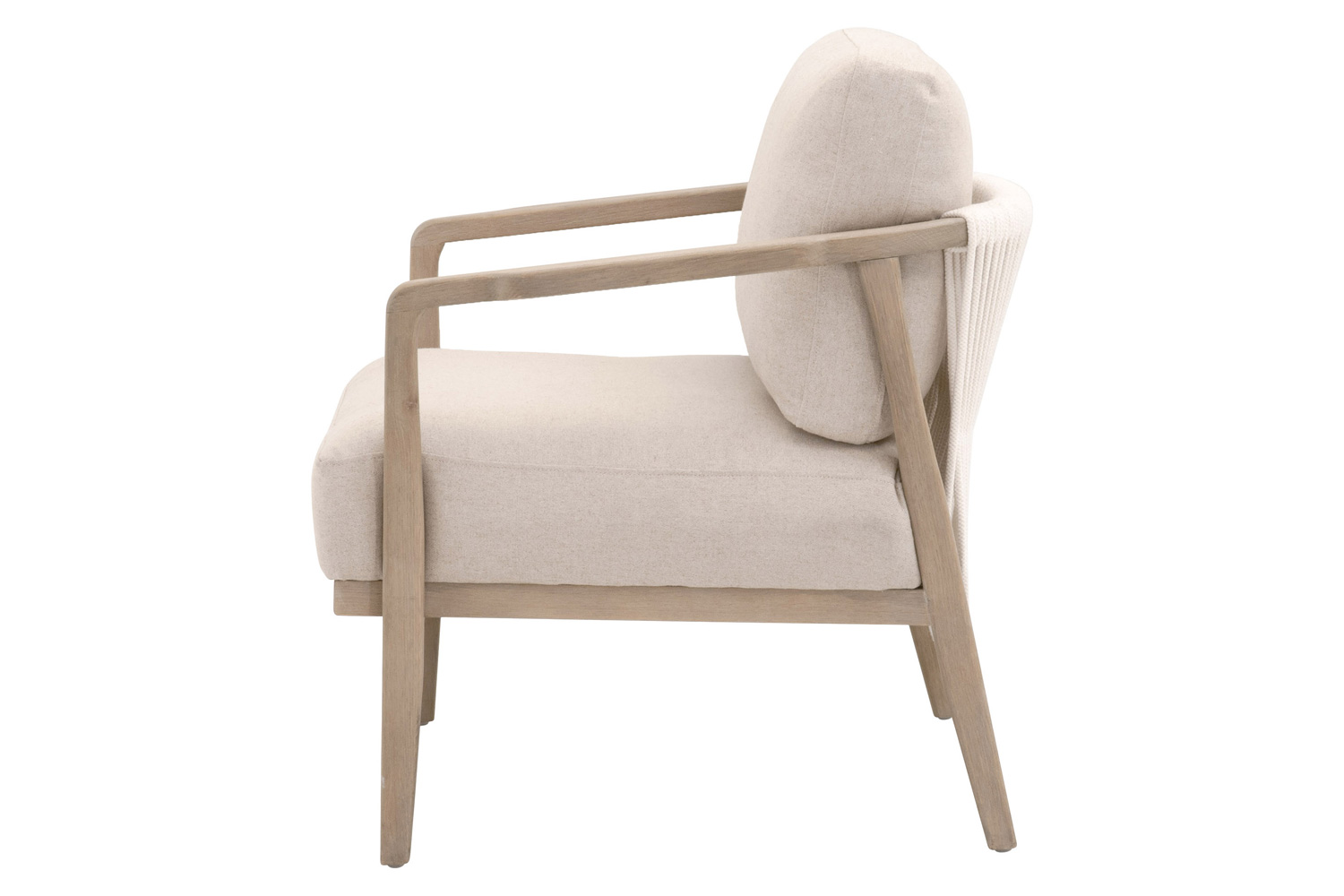 Essentials Bella Antique Harbor Club Chair - Flax Linen