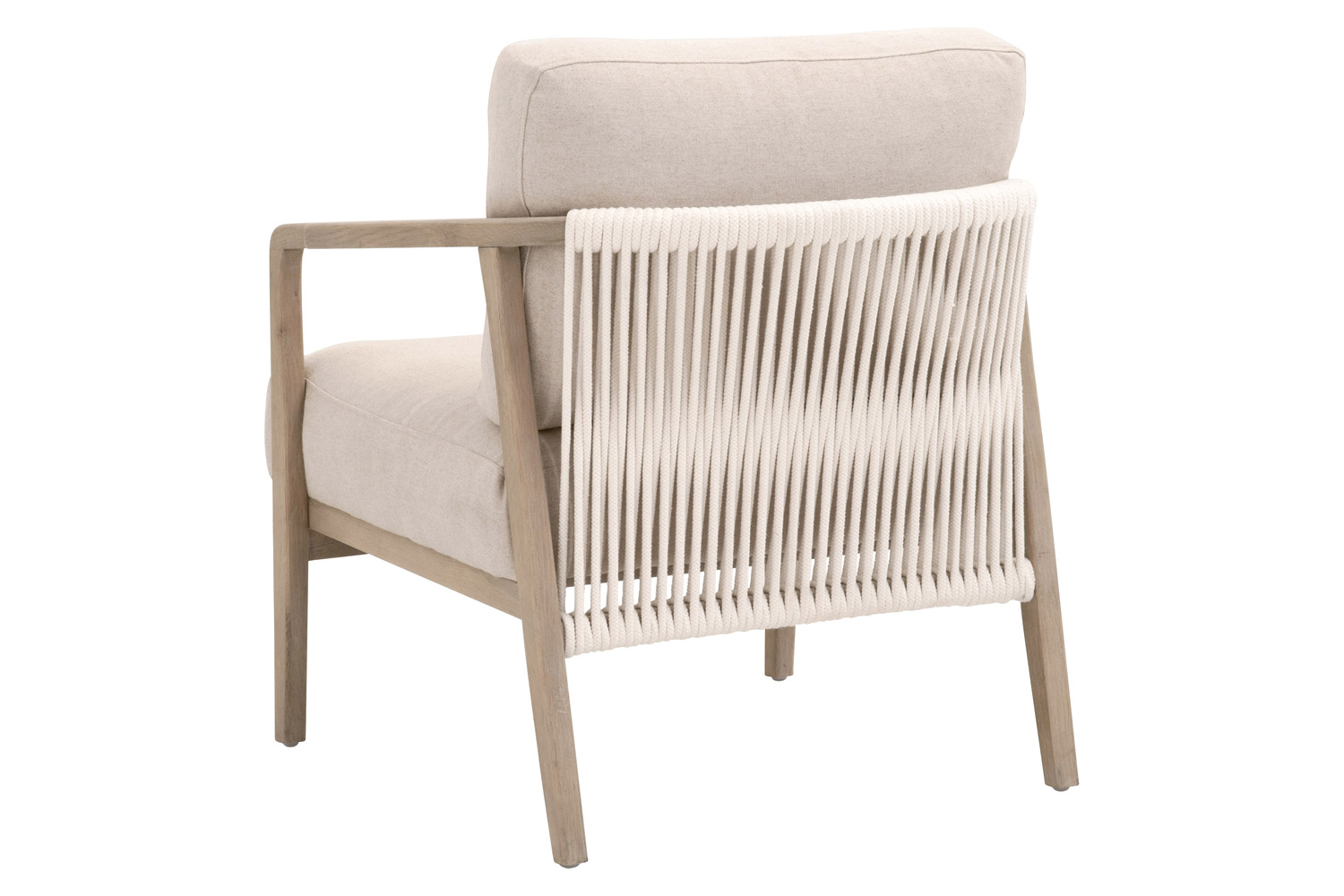 Essentials Bella Antique Harbor Club Chair - Flax Linen