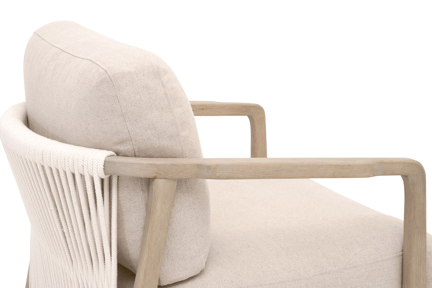 Essentials Bella Antique Harbor Club Chair - Flax Linen