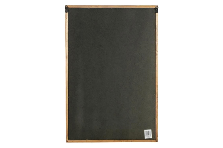 FaFurn - Rustic Vintage Faux Barn Doors Farmhouse Wall Mirror