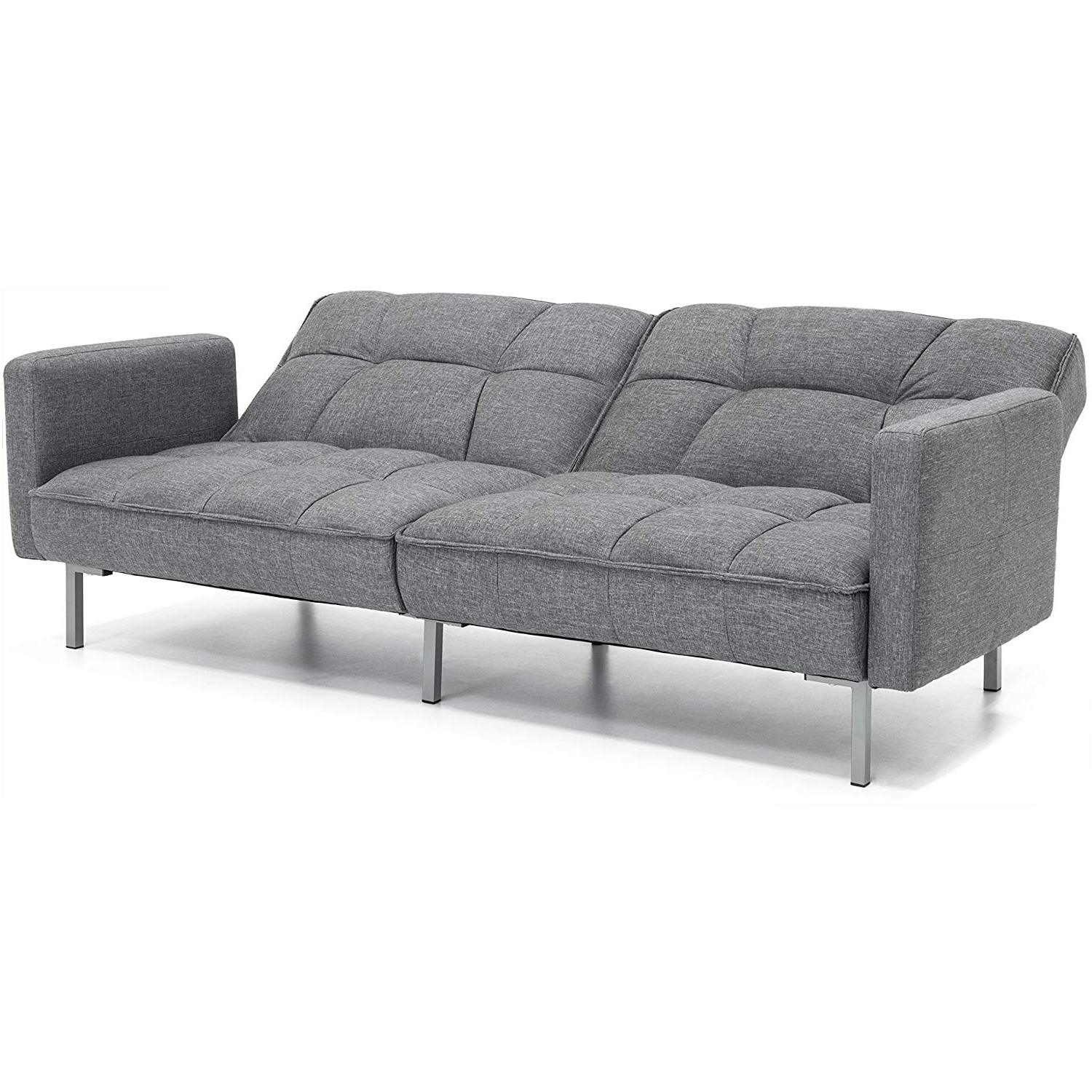 FaFurn - Modern Sofa in Gray, Futon