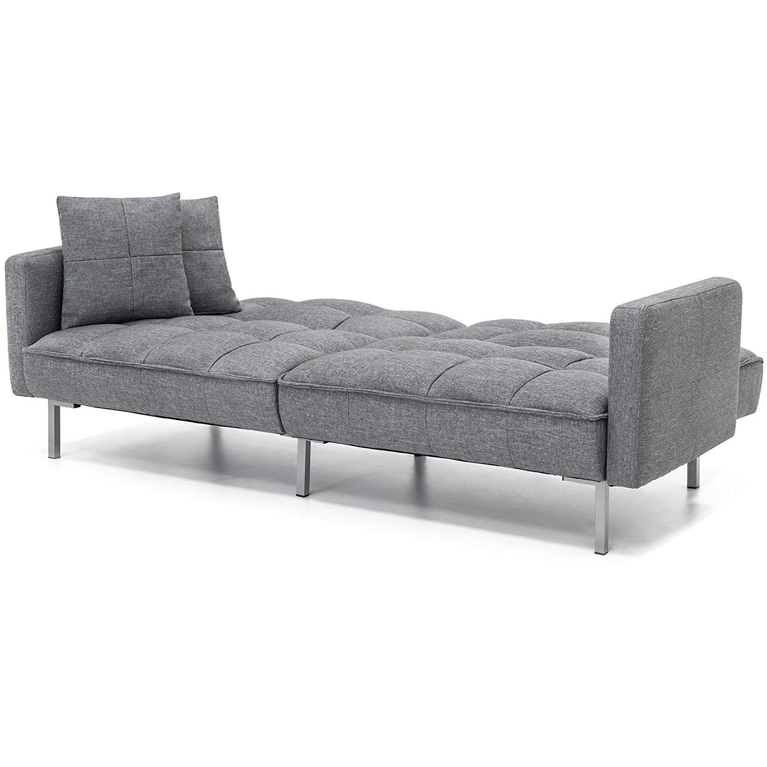 FaFurn - Modern Sofa in Gray, Futon