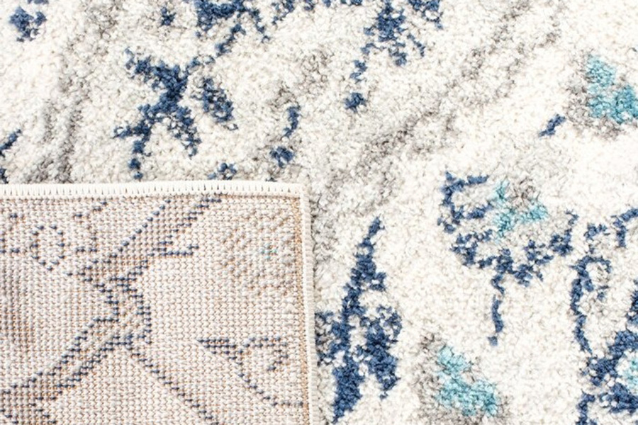 FaFurn - Coastal Damask Indoor Area Rug