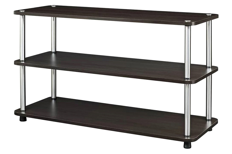 FaFurn 3-Shelf Modern Shoe Rack Holds Up To 12 Pair of Shoes - Espresso