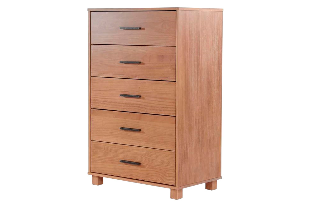 FaFurn - Modern Farmhouse Solid 5 Drawers Chest