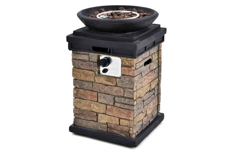 FaFurn - Outdoor Propane Fire Bowl Fire Pit Patio Heater