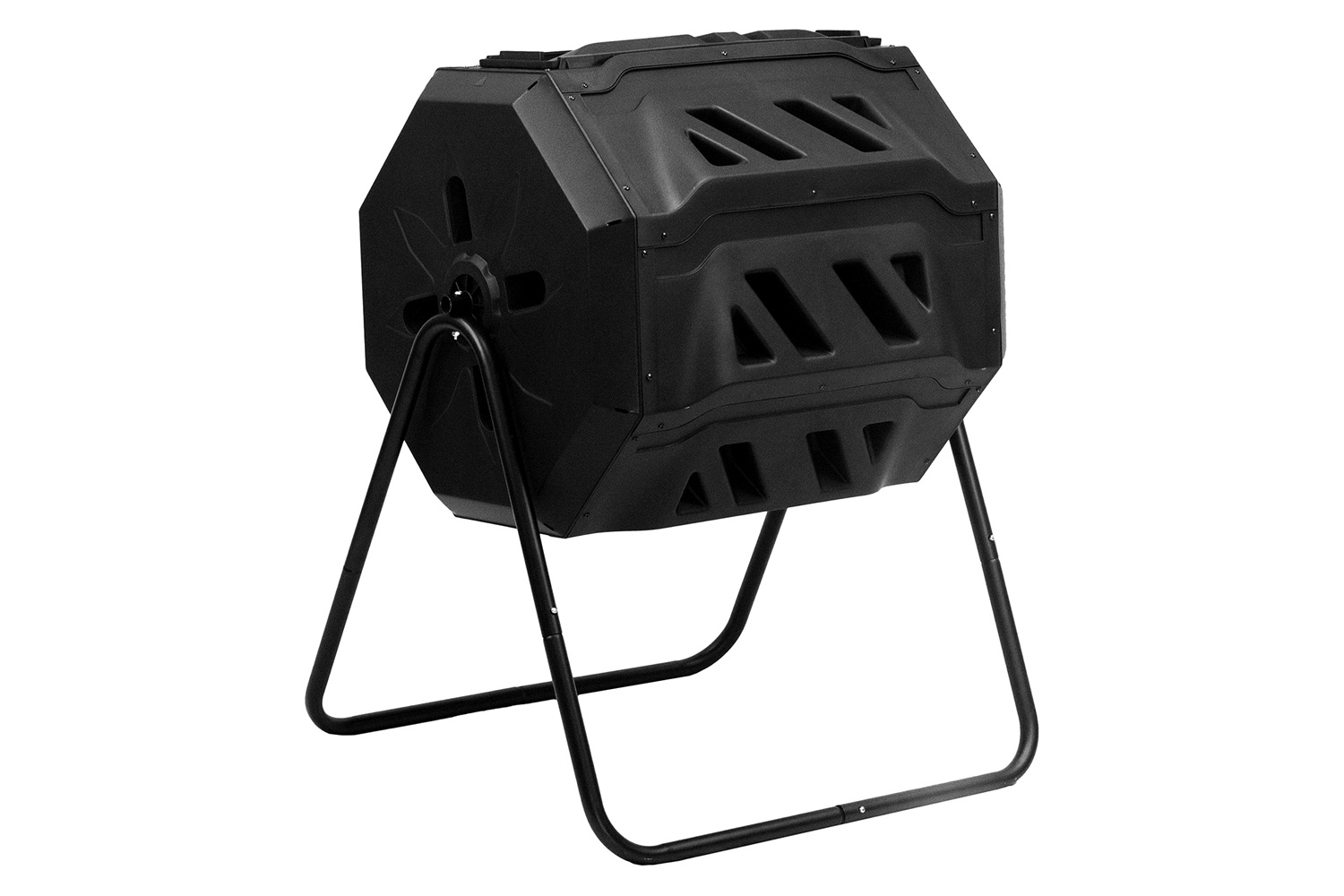 FaFurn - Outdoor Garden 5.7 Cubic Ft Rotating Composting Bin Tumbler