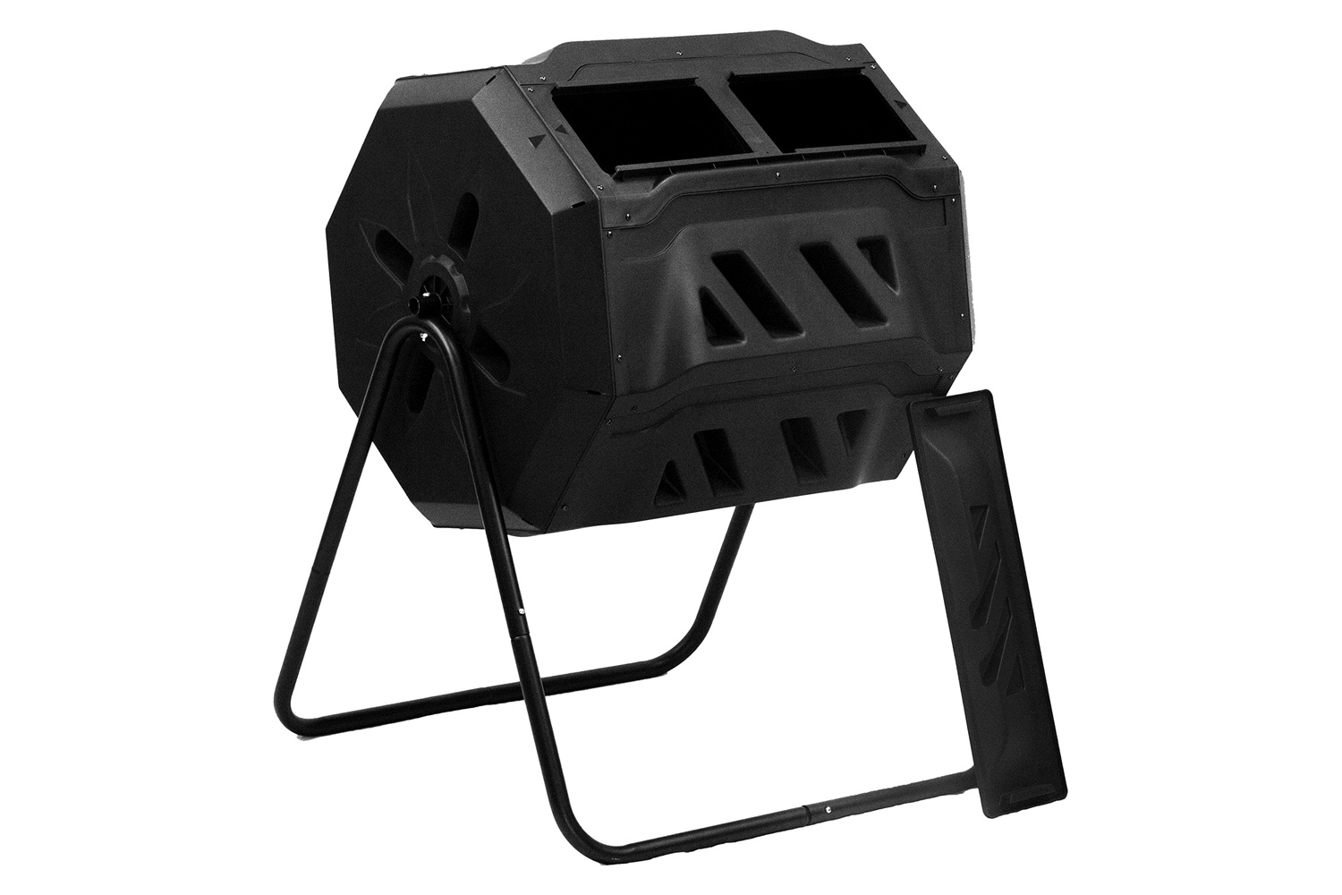 FaFurn - Outdoor Garden 5.7 Cubic Ft Rotating Composting Bin Tumbler