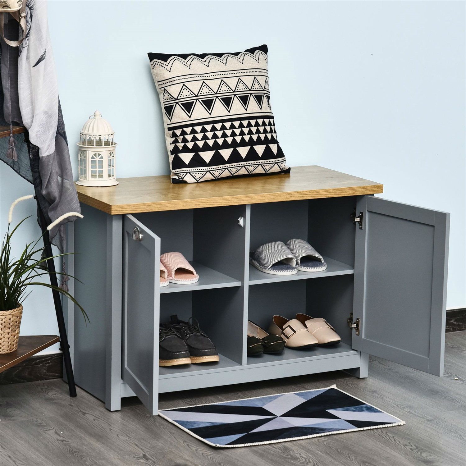 FaFurn - Cabinet in Gray, Wood